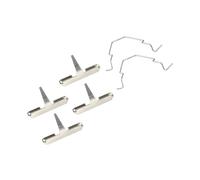 DELPHI LX0267 Kit de accesorios pastillas de frenos Trasero