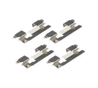 DELPHI LX0376 Kit de accesorios pastillas de frenos Delantero