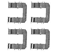 DELPHI LX0483 Kit de accesorios pastillas de frenos Delantero