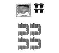 DELPHI LX0512 Kit de accesorios pastillas de frenos Trasero