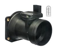 DELPHI Medidor de masa de aire Número de enchufes de contacto: 4 12V con carcasa (cárter) Sensor De Flujo De Aire AF10299-12B1 Compatible con VW Golf IV Hatchback 1J1 Passat B5 GP Variant 3BG, 3B6