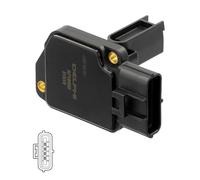 DELPHI Medidor de masa de aire Número de enchufes de contacto: 4 12V sin carcasa (cárter) Sensor De Flujo De Aire AF10492-12B1