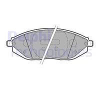 DELPHI Pastillas Freno Delant. para Chevrolet Chispa