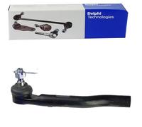 DELPHI Rótula de dirección Delantero, izquierda M14x1.5 con rosca derecha TA2879 Compatible con HONDA Jazz III Hatchback GE, GG, GP, ZA INSIGHT ZE CITY Sedán GM