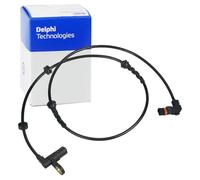 DELPHI Sensor ABS SS20327 Eje delantero Tipo de sensor: Sensor activo Número de enchufes de contacto: 2 1061mm Compatible con MERCEDES-BENZ Clase S Sedán W220