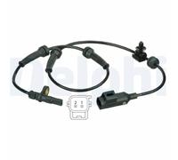 DELPHI Sensor ABS SS20373 Eje trasero Tipo de sensor: Sensor activo Número de enchufes de contacto: 2 720mm Compatible con LAND ROVER Freelander 2 SUV L359 Freelander 2 Furgón L359