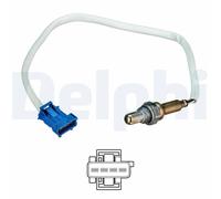 DELPHI Sonda Lambda Ajuste Sonda para Peugeot 207 1.4 16V 206 Hatchback Citroën