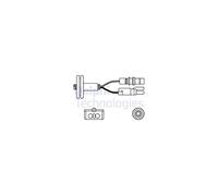 DELPHI Sonda lambda ES10258-12B1 Sonda convencional térmico delante 325 Compatible con MERCEDES-BENZ 190 W201 W124 Sedán W124