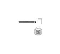 Sonda lambda Sonda plana ES20029-12B1 DELPHI para MITSUBISHI PROTON