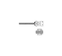 DELPHI Sonda lambda ES20272-12B1 térmico 400 Compatible con OPEL Vectra C Caravan Z02 Vectra C GTS Z02 Vectra C Sedán Z02 Signum CC Z03, TOYOTA LAND CRUISER KDJ12, GRJ12, PEUGEOT 206 Fastback 2A/C