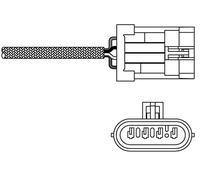 DELPHI Sonda lambda ES20300-12B1 térmico delante del catalizador 840 Compatible con FIAT PUNTO 176 PUNTO Descapotable 176C TEMPRA 159 TEMPRA S.W. 159, LANCIA DEDRA SW 835