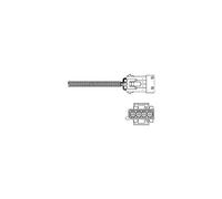 DELPHI Sonda lambda ES20307-12B1 térmico 1235 Compatible con PEUGEOT 308 SW II LC, LJ, LR, LX, L4 208 II Hatchback UB, UP, UW, UJ 206 Fastback 2A/C 308 II Hatchback LB, LP, LW, LH, L3, CITROËN