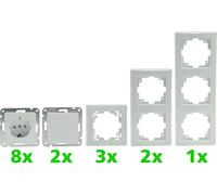Delphi Starter-kit de 16 partes Pro White 4250416324191