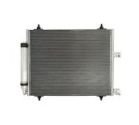 DELPHI TSP0225595 Condensador aire acondicionado con secador Compatible con PEUGEOT EXPERT Furgón VF3A, VF3U, VF3X Expert Tepee VF3X, CITROËN Jumpy II MPV VF7