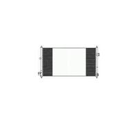 DELPHI TSP0225615 Condensador aire acondicionado con secador Compatible con NISSAN X-TRAIL T30