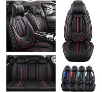 DELPOS Fundas de asiento de coche universales para Hyundai i20 Coupe(GB)/i20 Play (GB)/i20(BC3)/i20N(BC3)/i20N(BC3)/i20 N Line(BC3) accesorios de coche, color negro