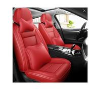DELPOS Fundas de asiento de coche universales para Mercedes Benz W204 W211 W210 W124 W212 W202 W245 W163 Cla Gls Gla Glc A/B/C E Accesorios para coche rojo brillante