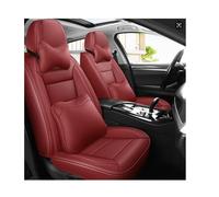 DELPOS Fundas de asiento de coche universales para Peugeot Expert 5008 6008 608 108 4008 407 3008 408 GT 607 206 307 207 207 accesorios para coche, color rojo