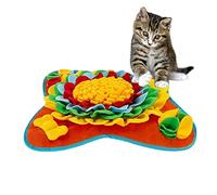 delr Alfombra de olfateo | Snuffle Mat Nose Work Alfombra de alimentación,Puzzle para perros para varias razas fomentan las extensiones naturales Buscando alimentos, entrenamiento