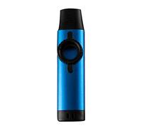 delr Kazoo de metal, Kazoo de metal con tono ajustable | Bonita caja de regalo para Kazoo Present, instrumento musical más simple con funda de silicona Kazoo de aluminio para adultos