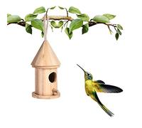 delr Pajareras para exteriores - Pajarera azul cedro | Caseta de pájaros para exterior/interior/jardín/patio trasero, regalo para los amantes de los pájaros