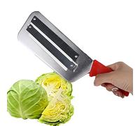 delr Picador de repollo, rallador para repollo antioxidante con doble hoja, rallador de verduras para preparar el repollo para muchos platos para la cocina casera