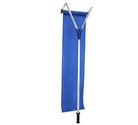 delr Rastrillo de techo de nieve, rastrillo de nieve de 20 pies, pala de techo de aluminio para quitar la nieve, rastrillo de nieve fácil de quitar con mango ajustable, rastrillo