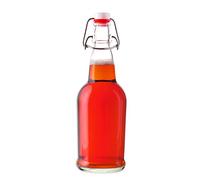 delr Tapón de cerámica | 6 tapas superiores oscilantes de repuesto para botellas redondas | Tapones de repuesto herméticos Top con junta de goma para cocina, restaurante