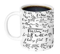 delr Taza de café matemática | Taza de leche para té matemático creativo | Taza de regalo divertida, sarcástica, motivacional e inspiradora para colegas, amigos, profesores