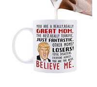 delr Taza de té ,Prankish Taza de café de cerámica - Taza de café de 350ml Grande Mamma Ti Amo Sei Un Grande Papá Republicano Día de la Madre Cumpleaños Regalos para Padres