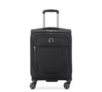 Delsey Maleta de cabina Helium DLX suave y delgada 55x40x20 cm 35 L S 4 ruedas Negro