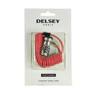 Delsey Paris Accesorios Cable de seguridad rojo