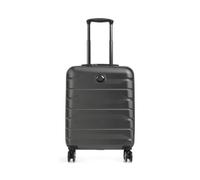 Delsey Paris Air Armour Maleta con 4 ruedas negro, ABS, 40 x 55 x 20cm