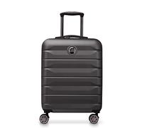 Delsey Paris Air Armour Maleta con 4 ruedas negro, fibra sintética, 40 x 55 x 20cm