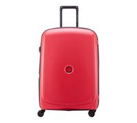 DELSEY Paris - Belmont Plus - Maleta de Mano Rígida Material Reciclado y Reciclable 70x47x31 cm - 80 L - L - Rojo