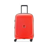 DELSEY PARIS - Belmont Plus - Maleta de Cabina Rígida Delgada - 55x40x20 cm - 33 L - S - Rojo Degradado