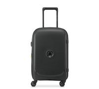 DELSEY Paris - Belmont Plus - Maleta de Cabina Rígida Fabricada con Material Reciclado y Reciclable 55x35x25 cm - 34 L - S - Negro