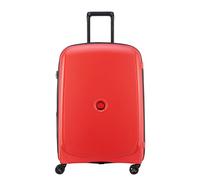 DELSEY Paris - Belmont Plus - Maleta de Mano Rígida Material Reciclado y Reciclable 70x47x31 cm - 80 L - L - Rojo