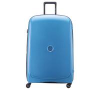 DELSEY Paris - Belmont Plus - Maleta de Mano Rígida Material Reciclado y Reciclable 82x52x35 cm - 123 L - XL - Azul Zinc