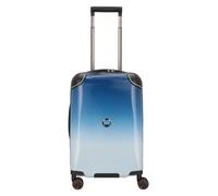 Delsey Paris Cactus 4 ruedas Maleta de cabina 55 cm azul