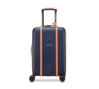 Delsey Paris Cadence 4 ruedas Maleta de cabina 55 cm Con asa expansible azul