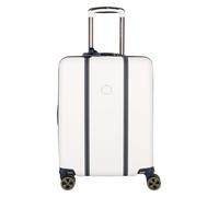 Delsey Paris Cadence 4 ruedas Maleta de cabina 55 cm Con asa expansible blanco