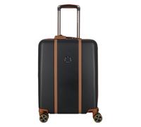 Delsey Paris Cadence 4 ruedas Maleta de cabina 55 cm Con asa expansible negro