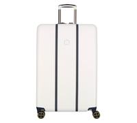 Delsey Paris Cadence 4 ruedas Trolley 76 cm Con asa expansible blanco