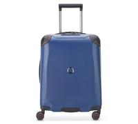 Delsey Paris Carro de cabina de 4 ruedas Cactus Slim Line 55 cm azul