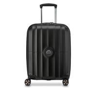 Delsey Paris Carrousel 2 4 ruedas Carro de la cabina 55 cm con pliegue de expansión negro