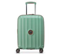 Delsey Paris Carrousel 2 4 ruedas Carro de la cabina 55 cm con pliegue de expansión verde