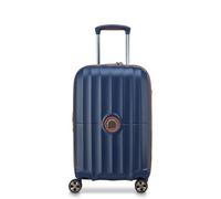 Delsey Paris Carrousel 2 4 ruedas Carro de la cabina 55 cm con pliegue de expansión azul