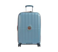 Delsey Paris Carrousel Maleta con 4 ruedas azul-gris, policarbonato, 45 x 67 x 29cm