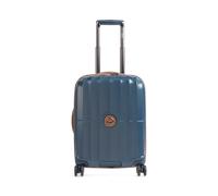 Delsey Paris Carrousel Slim Line | Maleta con 4 ruedas | azul | 40x55x20cm | policarbonato